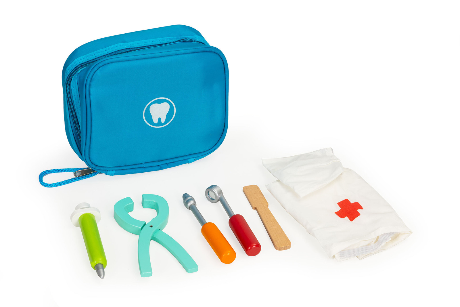 Ecotoys Tandenpoetset met 7 accessoires voor kinderen