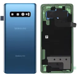 Samsung Ersatzteil Akkudeckel Galaxy S10 Plus (Abdeckung, Samsung Galaxy S10+), Mobilgerät Ersatzteile, Blau