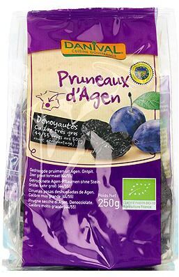 Danival Large Caliber Prunes 55 66 Stoned 250 gr