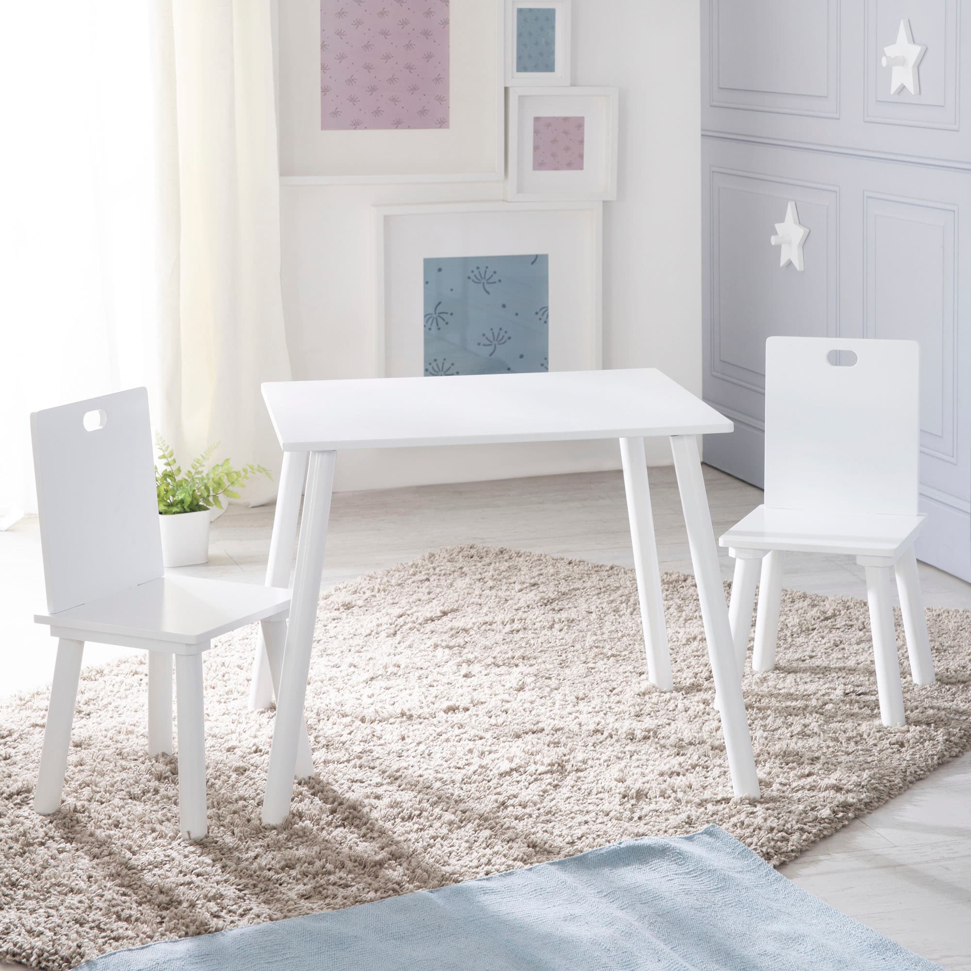 Kindersitzgruppe ROBA, weiß, Sitzmöbel-Sets, Baby, MDF, Kindersitzgruppe