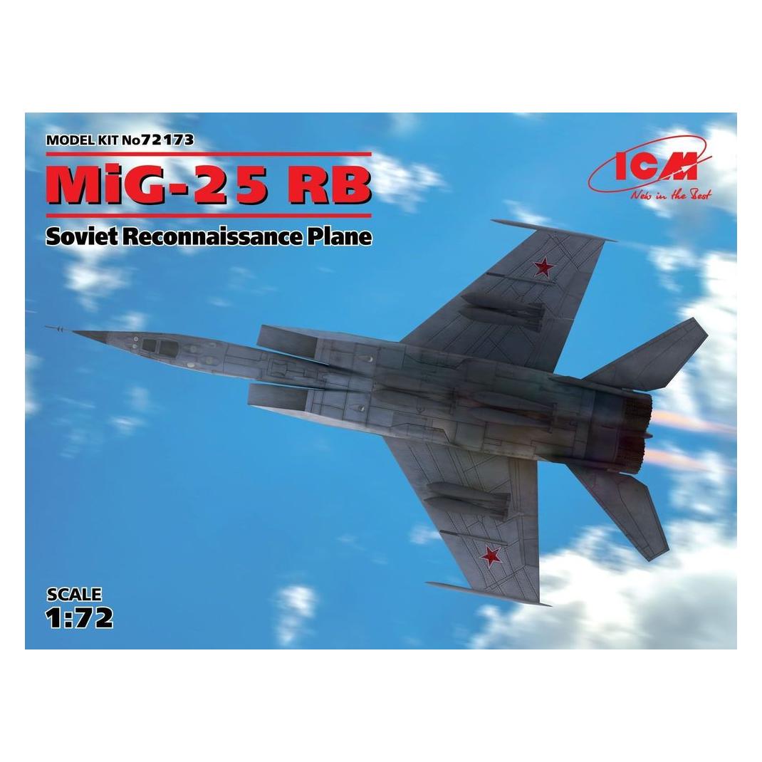 ICM MiG-25 RB,Soviet Reconnaissance Plane (72173)