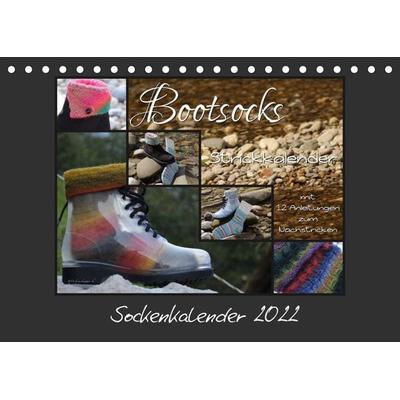 Sockenkalender Bootsocks 2022 (Tischkalender 2022 DIN A5 quer)