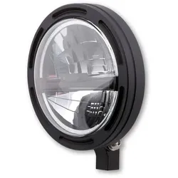 HIGHSIDER pro 5 3/4 Zoll Scheinwerfer Frame-R2 Typ 5 LED Schwarz Untere Befestigung