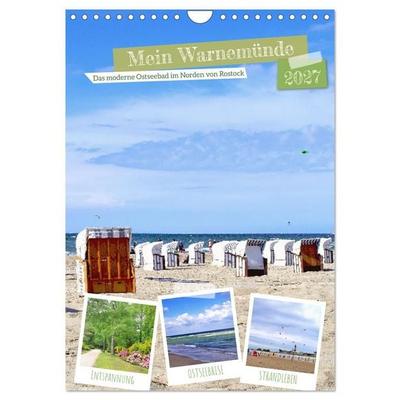 Mein Warnemünde - Das moderne Ostseebad im Norden von Rostock (Wandkalender 2027 DIN A4 hoch), CALVENDO Monatskalender