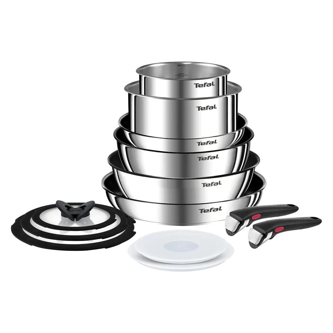 Tefal Ingenio Emotion Topf- und Pfannenset (L897SB74)
