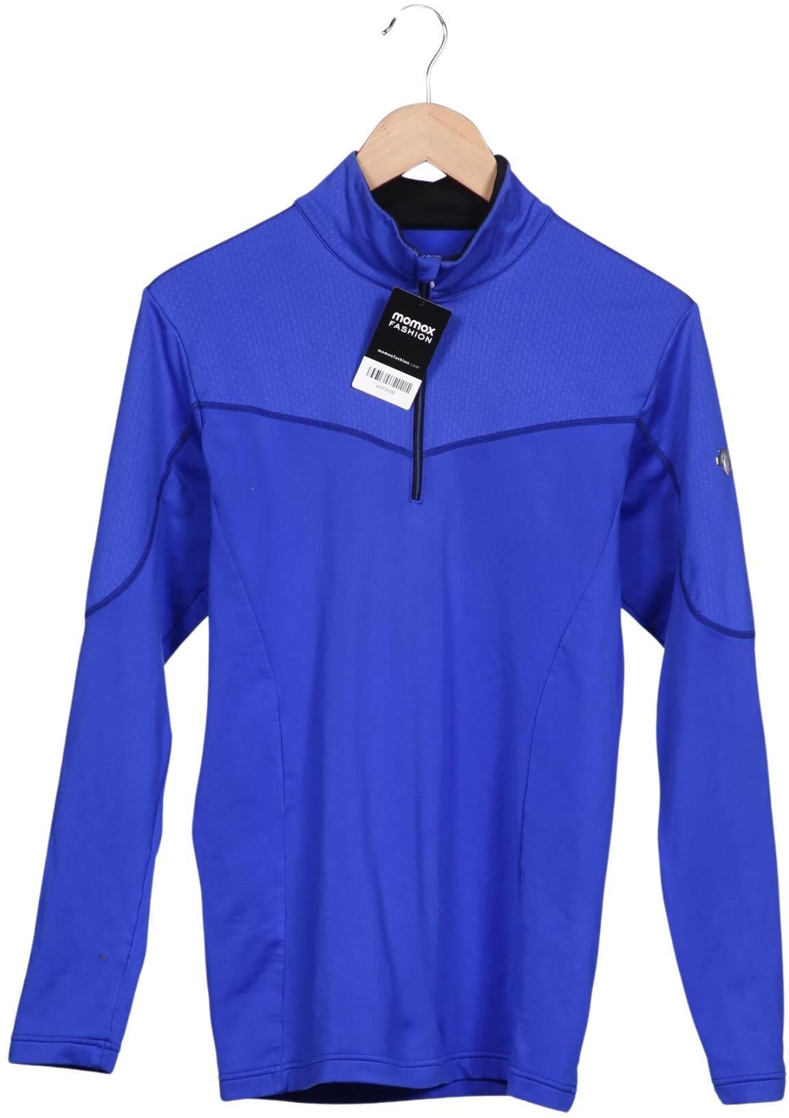 Descente Allterrain Herren Langarmshirt, Blau, Gr. EU 48, Synthetik - Second Hand