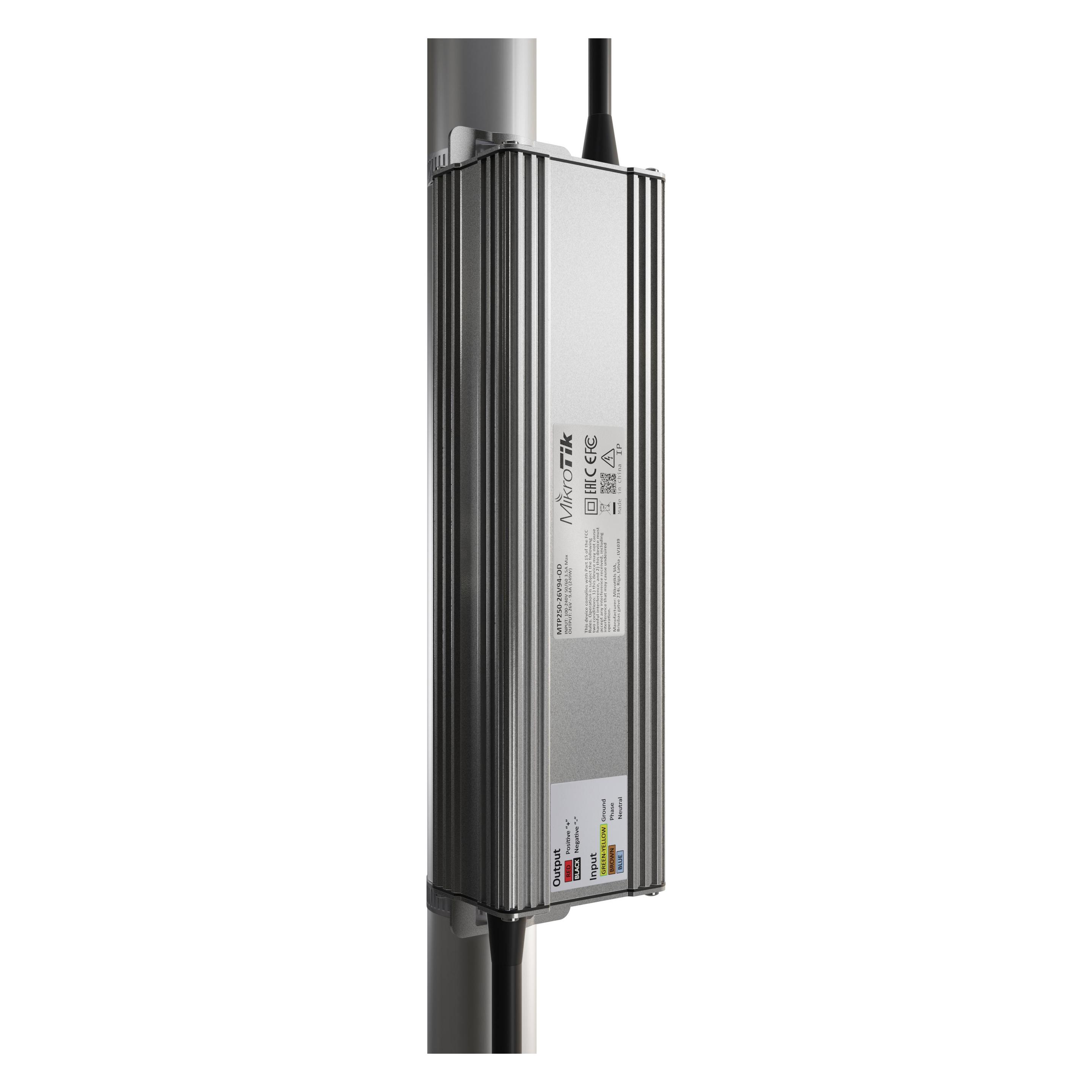 MikroTik Outdoor AC/DC power supply with 26V 250W output (MTP250-26V94-OD)