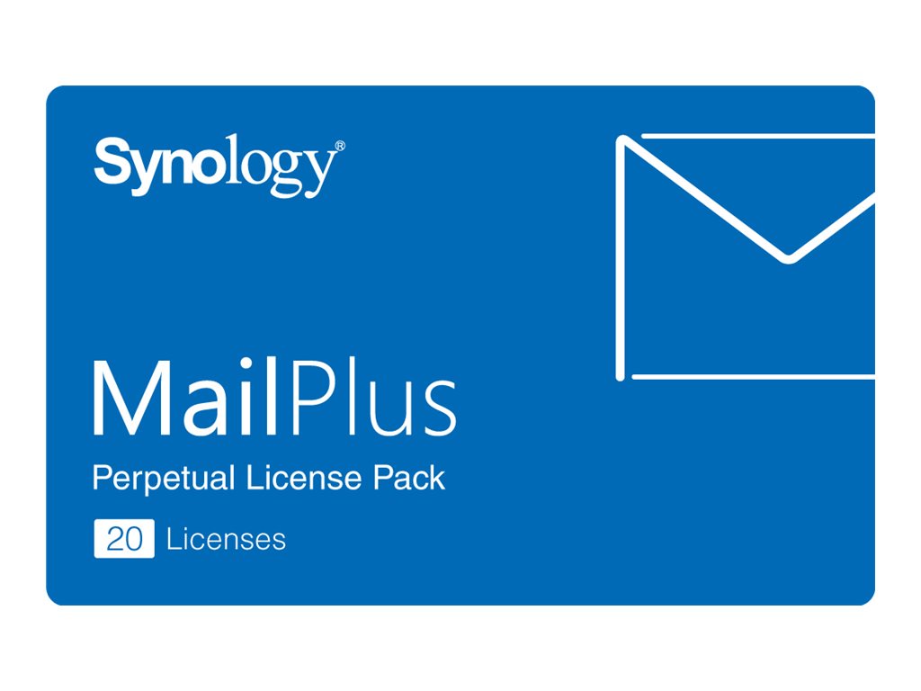 Synology MailPlus, 20 Lizenz(en), Basis, Lizenz