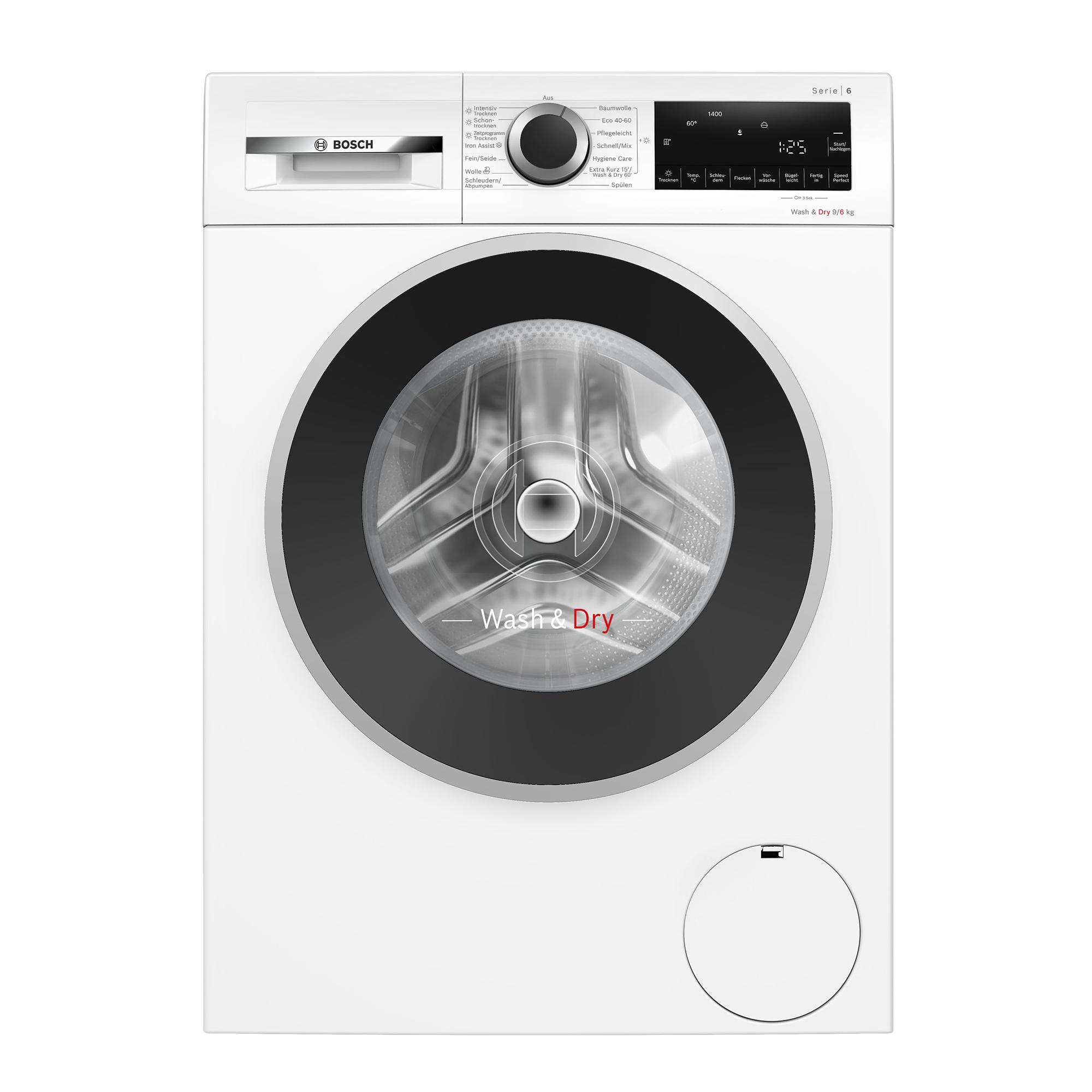 Bosch WNG24441 Waschtrockner 9 kg Trommelinnenbeleuchtung AquaStop