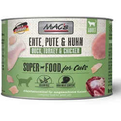 MAC ́s CAT Ente/Pute/Huhn 6x200 g