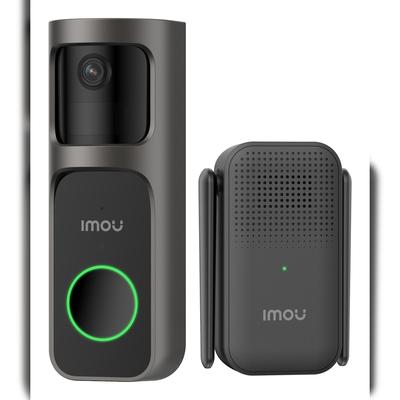 Imou Doorbell 2S Kit, Schwarz, Haus, Wand, MicroSD (TransFlash), 512 GB, H.265