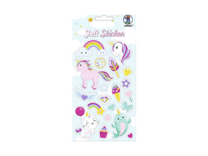 Filzsticker Unicorn