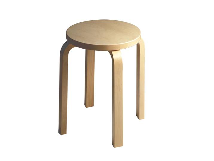 Artek - E60 Hocker, Birke