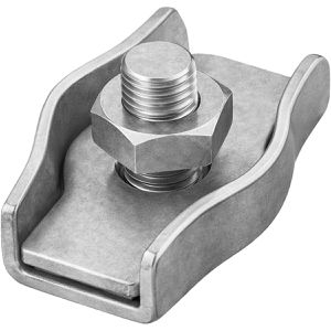 Dörner+Helmer Drahtseilklemme 174533, Simplex, für 5 mm Drahtdurchmesser, verzinkt, 100 Stück