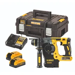 DEWALT 18 V / 3,5Ah Akku-Kombihammer, inkl. 2 Akkus und System-Schnellladegerät - DCH273S2T-QW