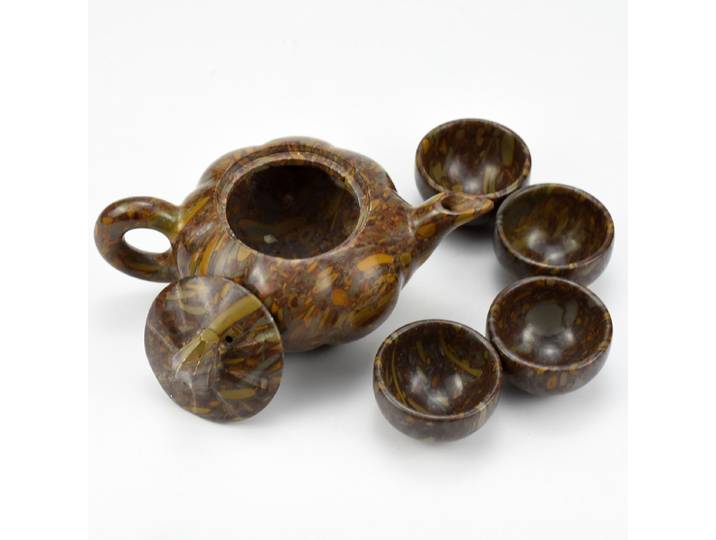 Collection chinoise pots à vin cadeaux ensembles à thé pots de citrouille théières tasses de jade ornements artisanat exquis