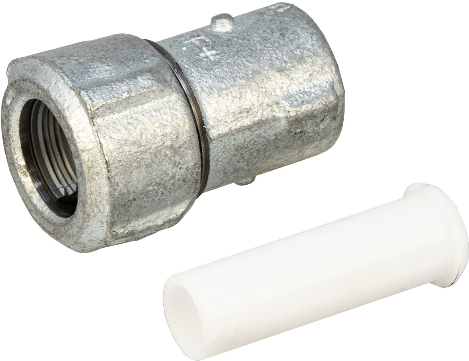 Georg Fischer Primofit® Galvanised Gas Adaptor 1 BSP FM x 32mm MDPE