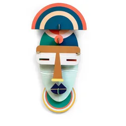 WANDDEKO Regenbogenmaske 17/5 cm