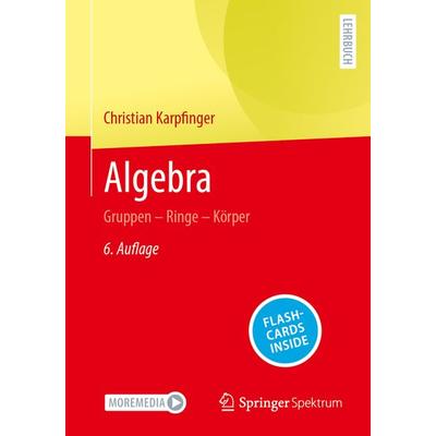Algebra, Set von Christian Karpfinger, Springer Berlin, 978-3-662-68655-3