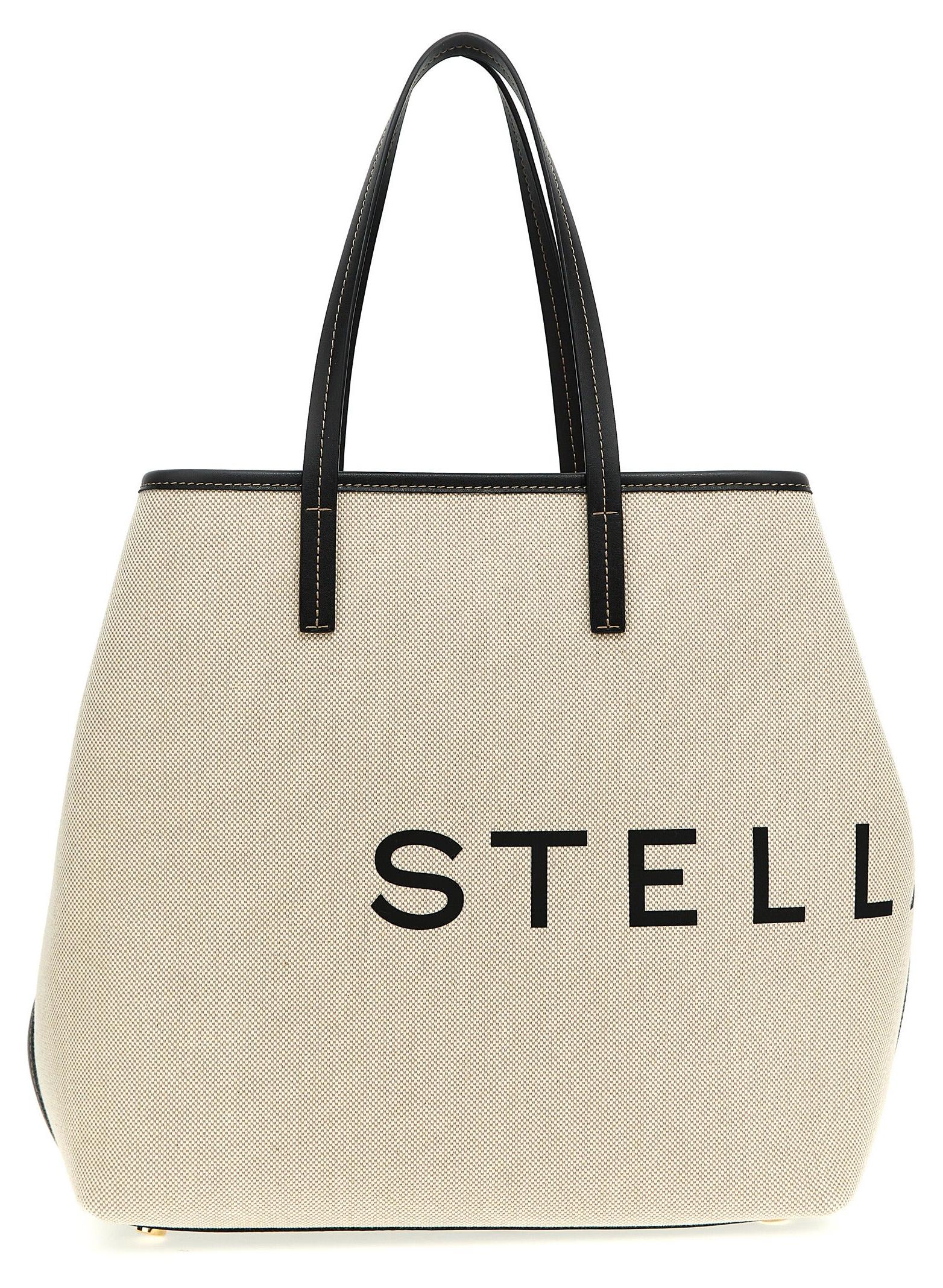 Stella McCartney Tragetasche aus Baumwolle in Beige 7B0048WP02219043