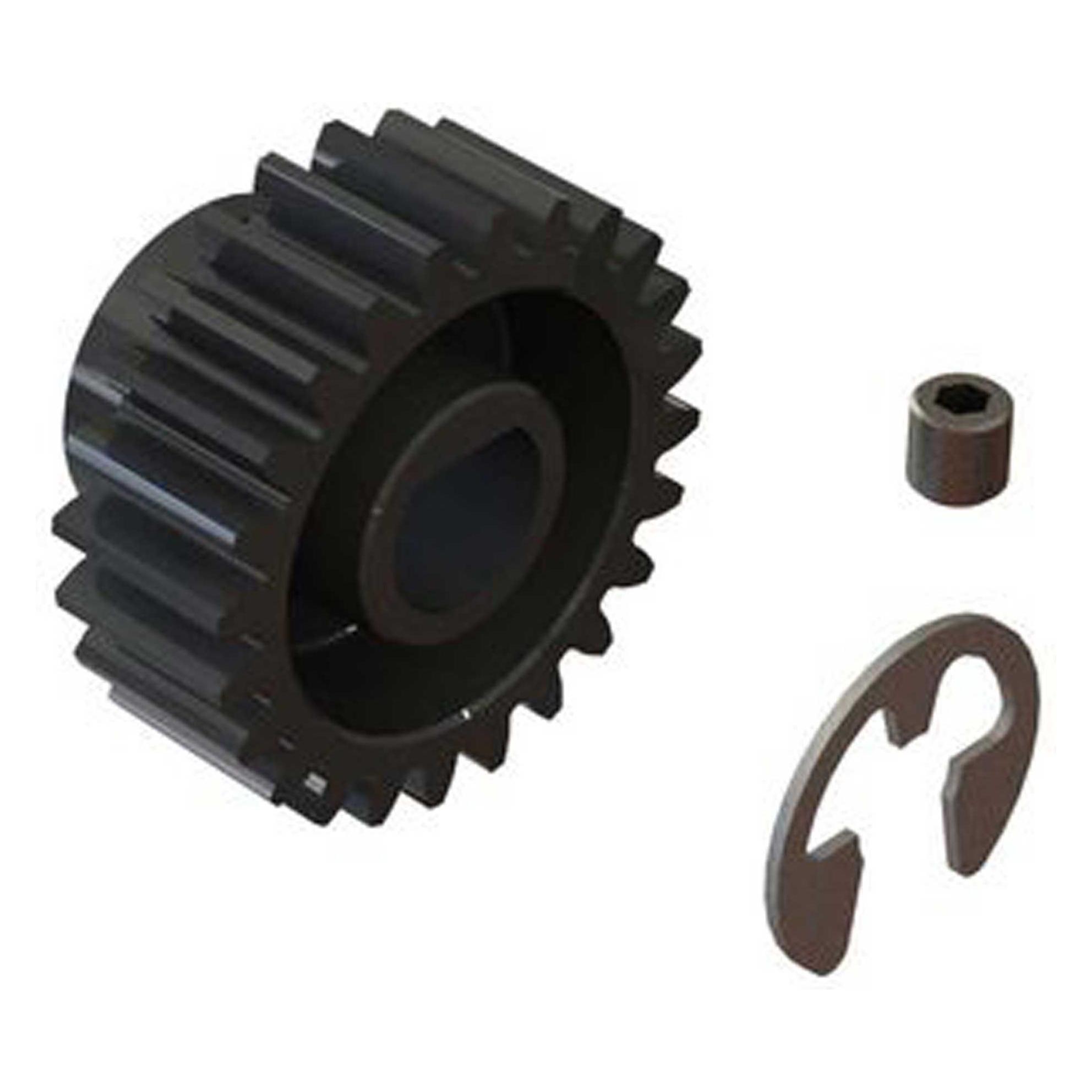 Arrma motorritzel 24t modul 1 safe-d 8mm welle pinion gear (ARA311044)