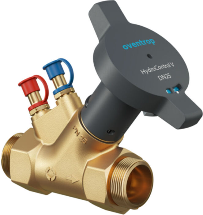 Oventrop Strangregulierventil Hydrocontrol V DN 15, PN 16, beids. AG, Messing (1062604)