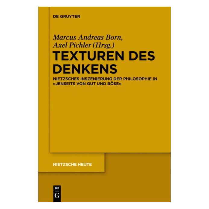 De Gruyter Texturen des Denkens (Deutsch, 2013) (67766847)