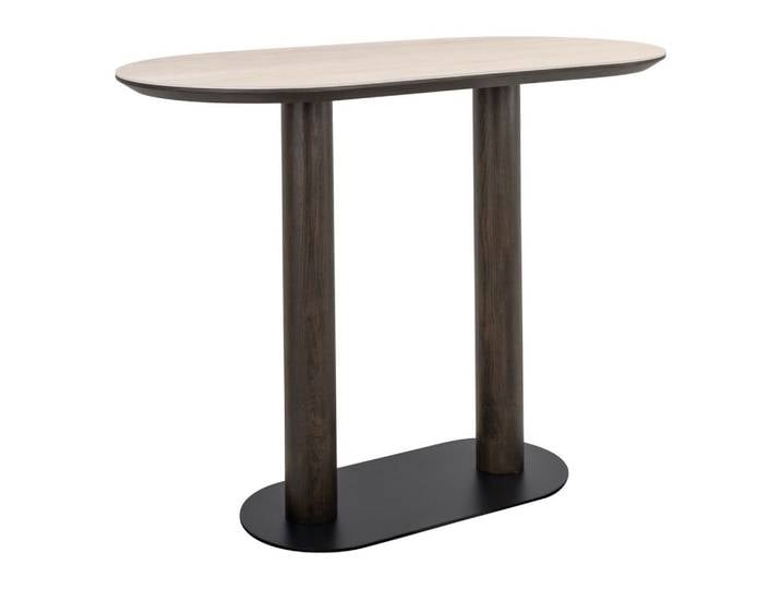 Bartisch Ritz von Richmond – Travertin-Optik in Braun, 140 cm breit