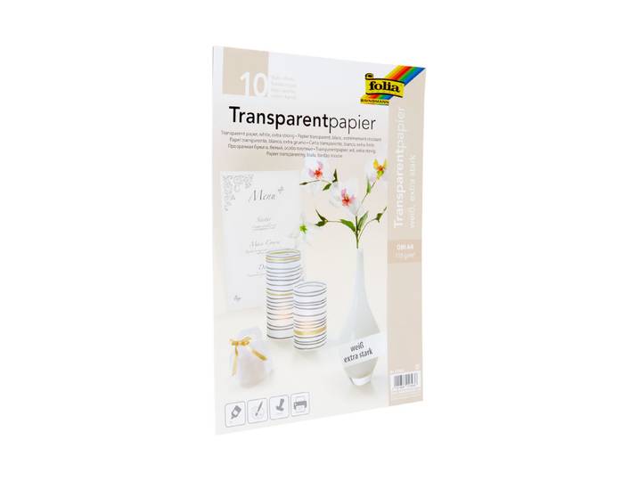 Folia Transparentpapier Weiss