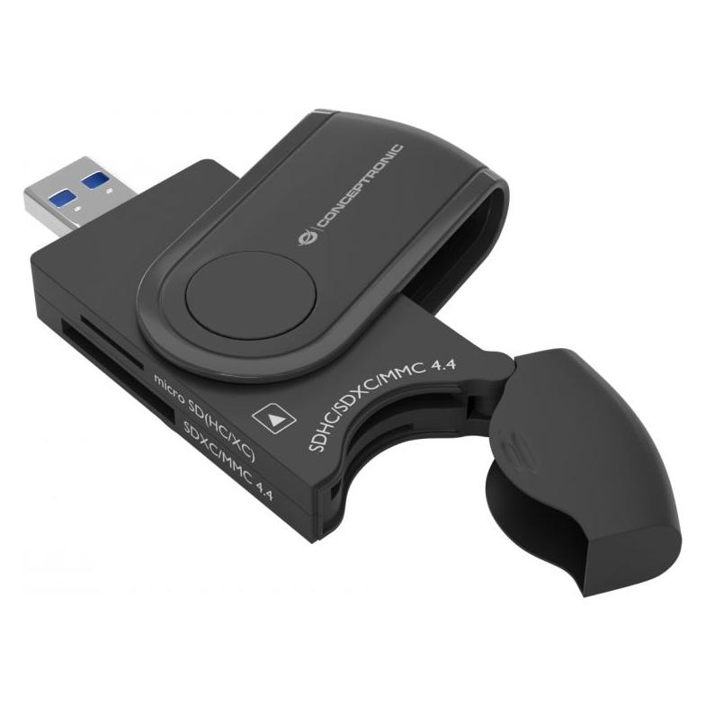 Conceptronic Card Reader USB3.0 2xSD,2xMicroSD sw (USB 3.0) (BIAN04B)