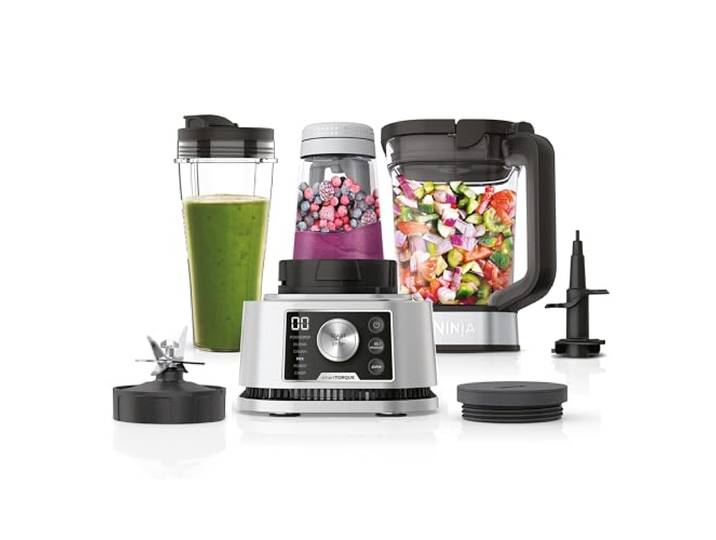 Ninja Foodi Power Nutri Mixer Smoothie Maker 3-in-1 2,1 L Krug 1200 W Silber