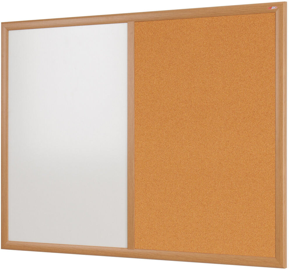 Symple Stuff Wall Mounted Combination Board Cork 90 cm H x 120 cm W