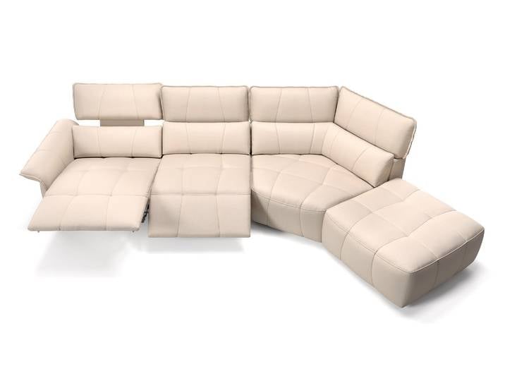Leder XXL Wohnlandschaft ADRIA Eckcouch