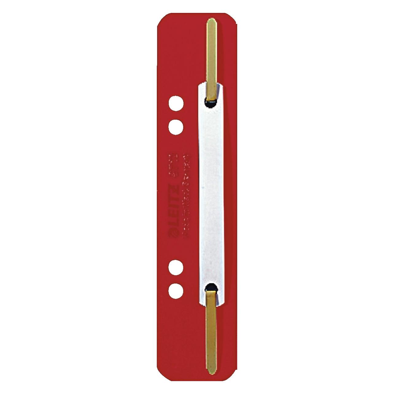 Leitz 250 Heftstreifen 3710 rot Kunststoff (3710-00-25)