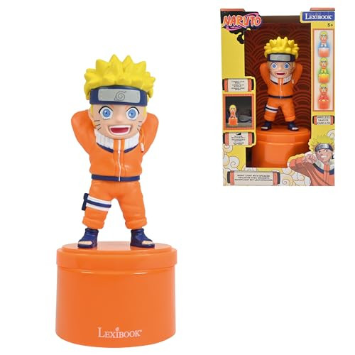 Lexibook Naruto Bluetooth Nachtlampje met Luidspreker en Veranderende Kleuren