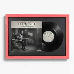 SCHALLPLATTEN RAHMEN 40/60 für Cover & Vinyl