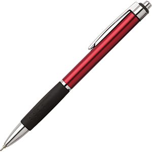 UNOMAX Kugelschreiber Quartz Classic, Gehäuse rot, Schreibfarbe blau