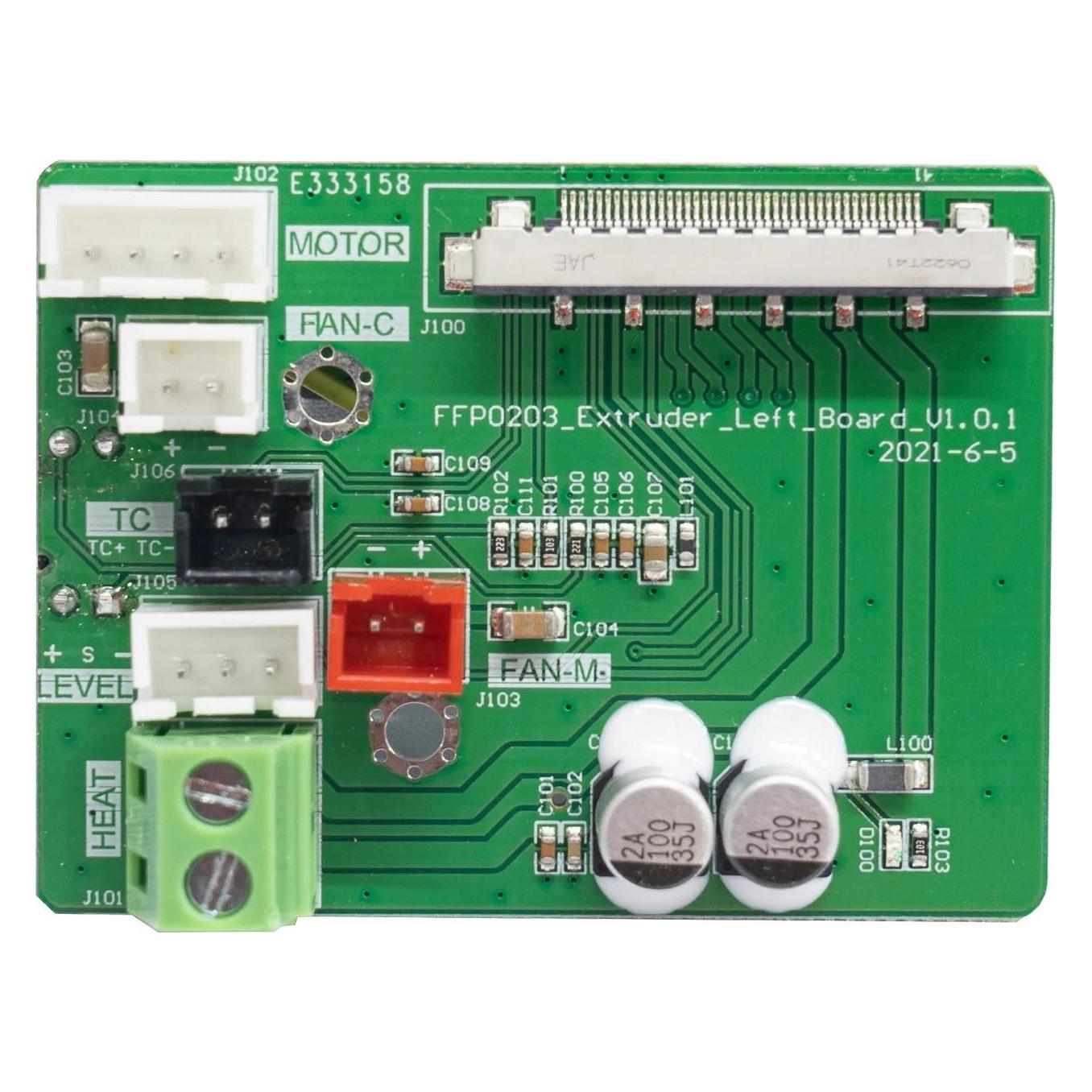 FlashForge C3P Extruder Adapter Board L Zubehör (Ersatzteile, Zubehör) (30002137001)