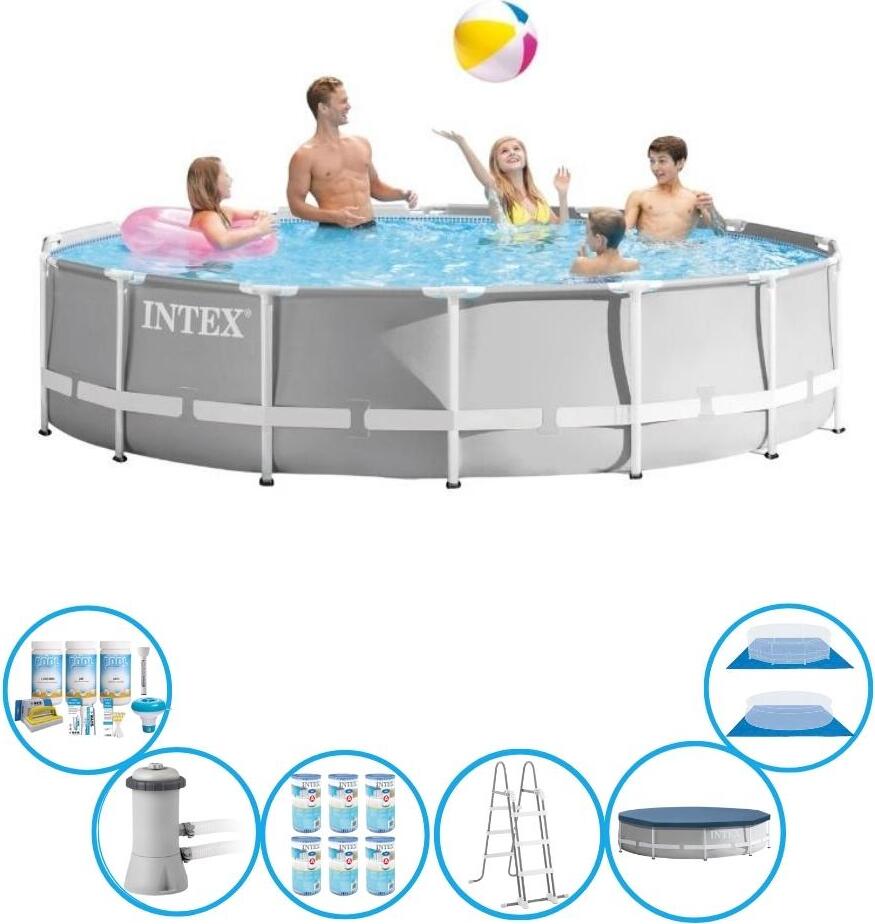 Intex Pool Prism Frame - Schwimmbad-Angebot - 427x107 cm