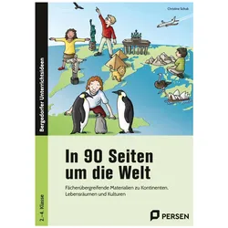 In 90 Seiten um die Welt, Schulbücher von Christine Schub