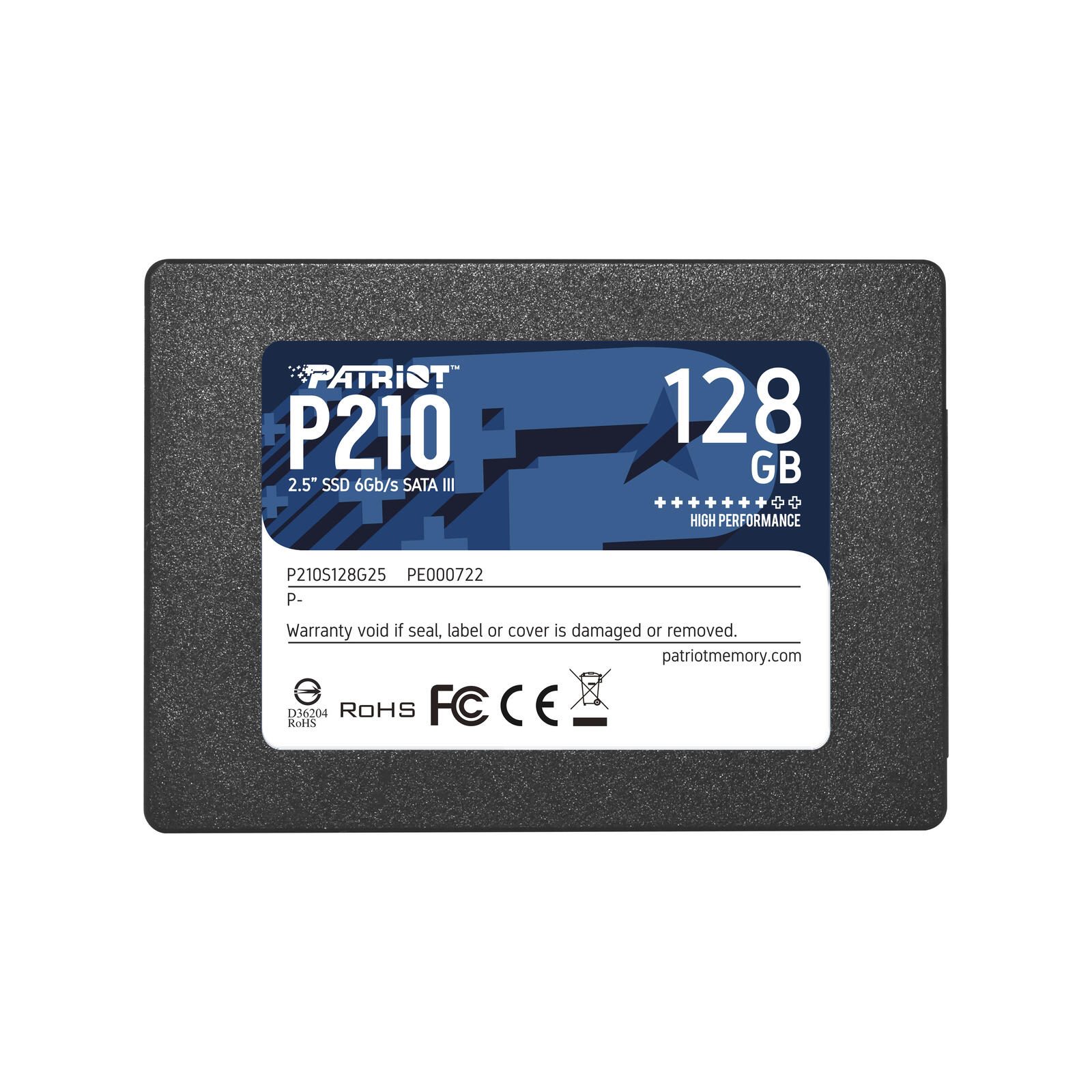Patriot Memory P210 SATA SSD - 128 GB P210S128G25