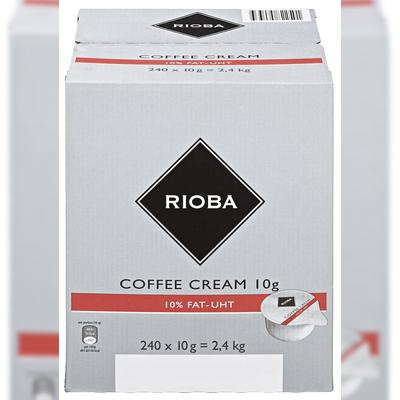 RIOBA Kaffeesahne 10% Fett 240 Portionen x 10 g (2,4 kg)