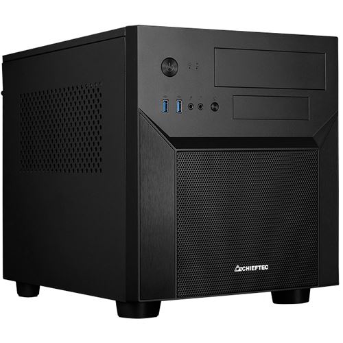 Chieftec Pro Cube CI-02B Mini Tower ohne Netzteil schwarz