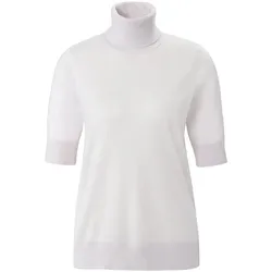 Rollkragen-Pullover Peter Hahn beige, 52