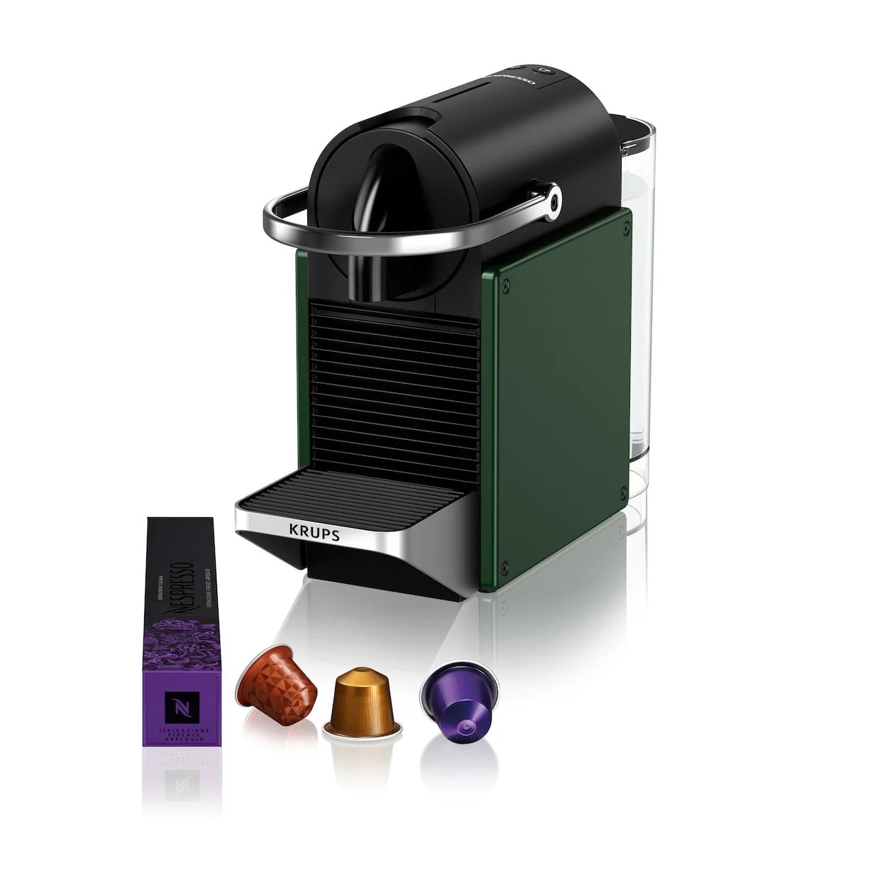 Krups Nespresso Pixie XN3063 Koffiemachine Groen