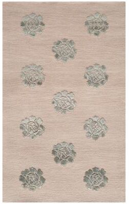 Martha Stewart by SAFAVIEH Medallions Silk/ Wool Rug
