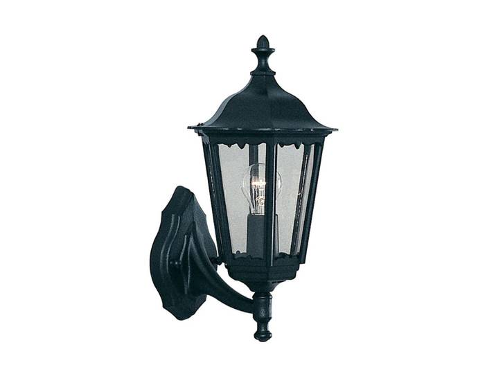 Klassieke buitenlamp Alex Up zwart Searchlight - 82530BK