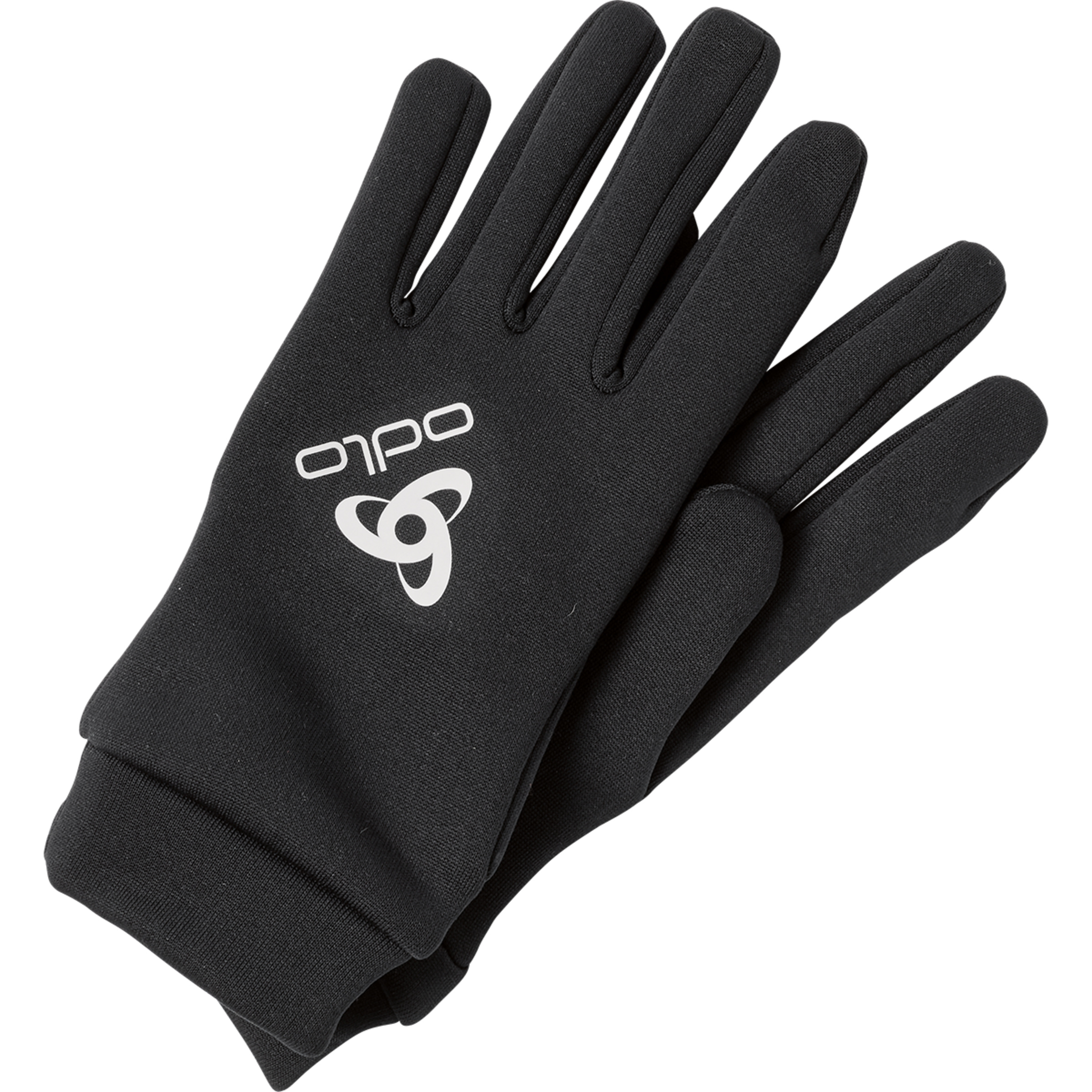 Odlo Stretchfleece Liner Skihandschuhe schwarz Größe L Trekking Elastisch