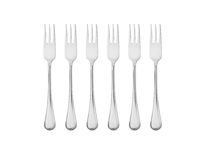 Gense Fourchette à gâteau Oxford Lot de 6 Acier inoxydable