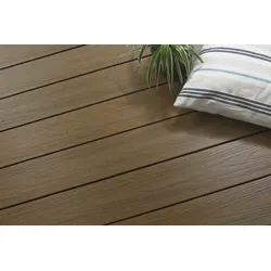 Fiberdeck WPC 23x138mm Fiberdeck Premium RHK Teak FSC®100%, 300 cm